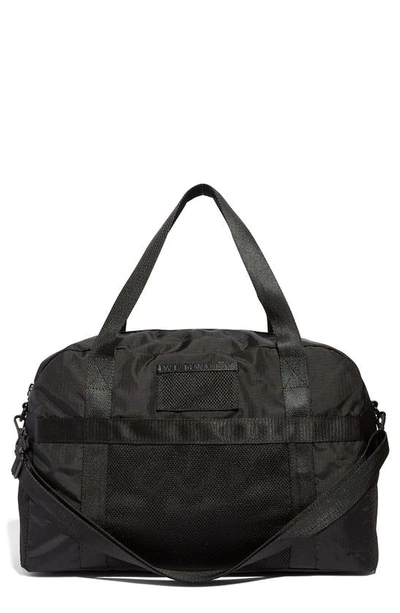 Madewell The Mwl Resourced Ripstop Nylon Duffle Bag In True Black