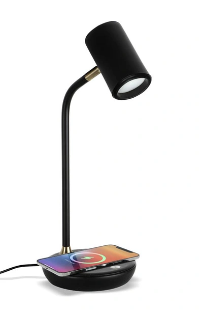 Brightech Ezra Led Table Lamp In Black