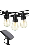 Brightech Ambience Pro Solar Led 1w String Lights In Black
