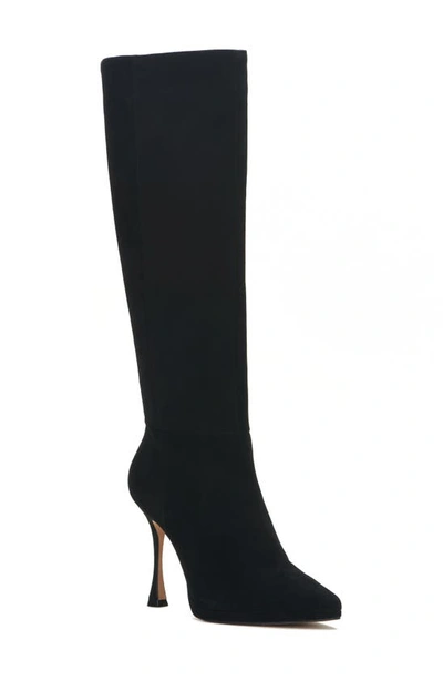 Vince Camuto Peviolia Pointed Toe Boot In Black
