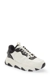 Kurt Geiger Men's Lettie Eagle Leather Sneakers In White/ Black