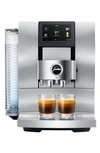 Jura Z10 Premium Fully Automatic Hot & Cold Brew Coffee Machine, Aluminum White