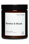 Earl Of East Flower Power Candle In Smoke And Musk