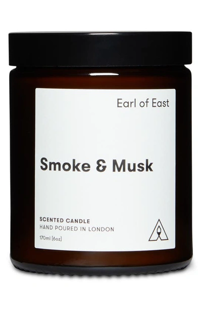 Earl Of East Flower Power Candle In Smoke And Musk