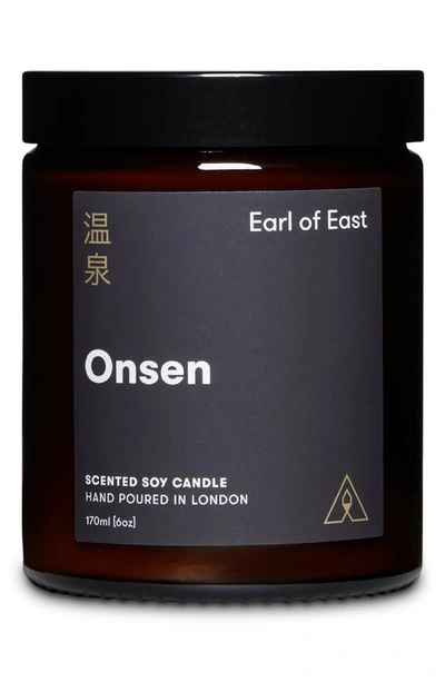 Earl Of East Scented Soy Wax Candle In Onsen