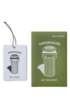 Earl Of East Scented Air Freshener Tag In Greenhouse