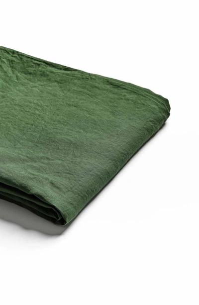 Piglet In Bed Linen Duvet Cover In Forest Green