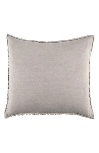 Pom Pom At Home Blair Linen Euro Sham In Taupe