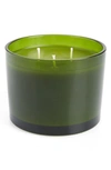 Thymes Frasier Fir Green 3-wick Candle In Green