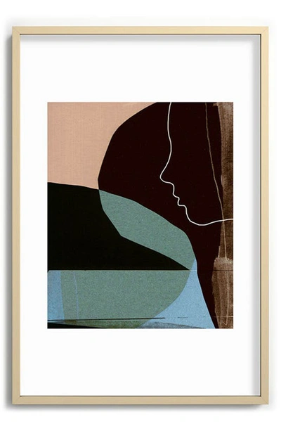 Deny Designs Evening Art Print In Brown