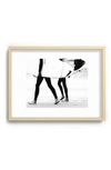 Deny Designs Ingrid Beddoes In Black-white