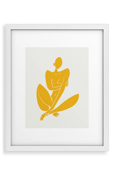 Deny Designs Nude In Yellow