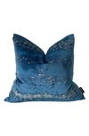 Modish Decor Pillows Velvet Pillow Cover In Midnight