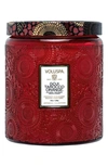 Voluspa Goji Tarocco Orange Luxe Jar Candle In Goji & Tarocco Orange