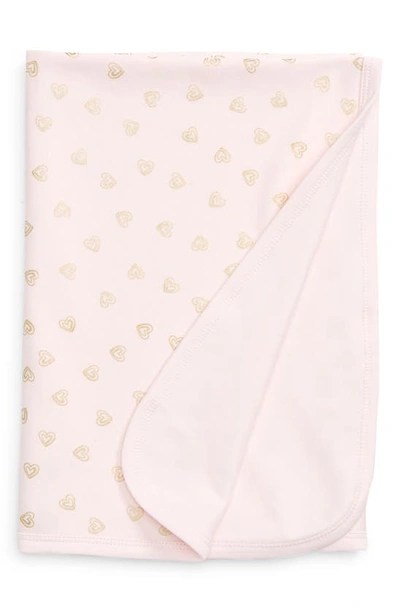 Little Me Heart Shine Blanket In Pink