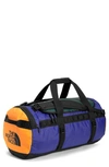 The North Face Base Camp Water Resistant Medium Duffle In Green/blue/orange