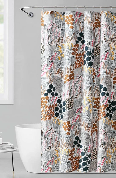 Marimekko Cotton Shower Curtain In Multi