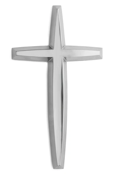 Nambe Wall Cross In Silver