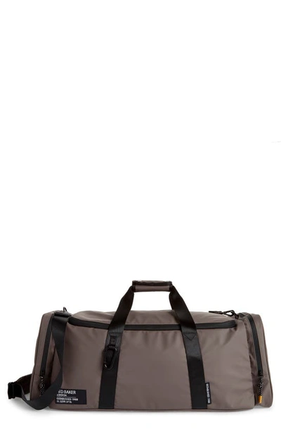 Ted Baker Hyke Duffle Bag In Taupe