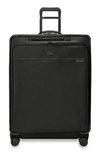 Briggs & Riley Men's Baseline Extra Large Expandable Spinner Suitcase In Black