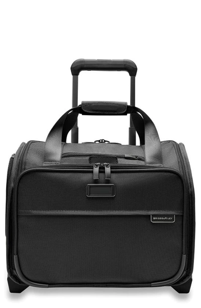 Briggs & Riley Baseline 2-wheel Cabin Bag In Black