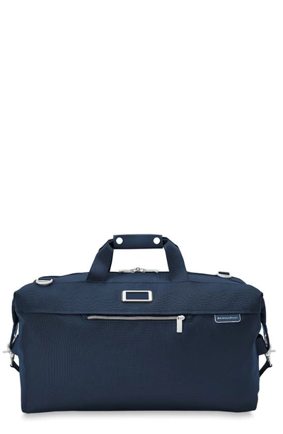 Briggs & Riley Baseline Weekender Duffle In Navy