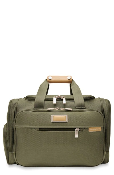 Briggs & Riley Baseline Underseat Duffel Bag In Olive