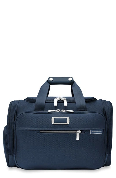 Briggs & Riley Baseline Underseat Duffel Bag In Navy