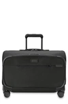 Briggs & Riley Baseline Wide Carry-on Garment Spinner In Black