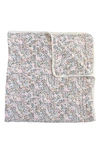 Little Unicorn Kids' Original Cotton Muslin Quilt In Pressed Petals