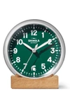 Shinola Runwell 6 Desk Clock In Green