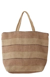 Will And Atlas Khari Market Shopper Jute Tote In Spice