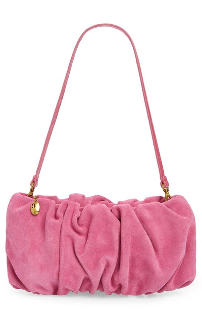 Staud Bean Leather Clutch In Lollipop