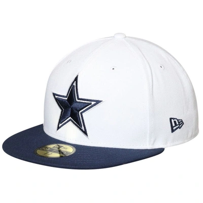 New Era Men's Dallas Cowboys Omaha Ii 59fifty Fitted Cap In Gray,navy