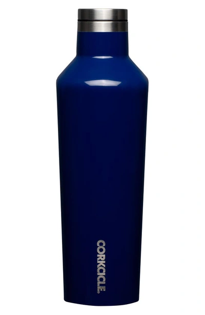 Corkcicle 16-ounce Insulated Canteen In Midnight Navy