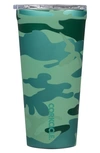 Corkcicle 16-ounce Insulated Tumbler In Jade Camo