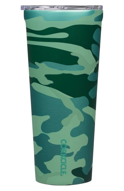 Corkcicle 24-ounce Insulated Tumbler In Jade Camo