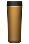 Corkcicle Insulated Travel Cup In Gold