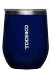 Corkcicle 12-ounce Insulated Stemless Wine Tumbler In Midnight Navy