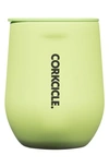 Corkcicle 12-ounce Insulated Stemless Wine Tumbler In Citron