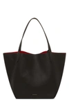 Mansur Gavriel Everyday Soft Tote In Black/black