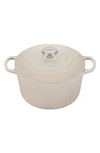 Le Creuset 5.25-quart Deep Dutch Oven In Meringue