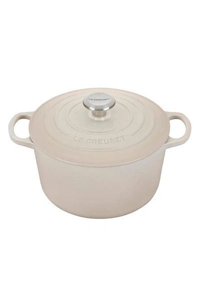 Le Creuset 5.25-quart Deep Dutch Oven In Meringue