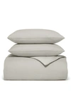 Boll & Branch Waffle Duvet Set, King/california King In Pewter