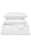 Boll & Branch Waffle Duvet Set, Full/queen In White