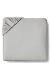 Sferra Fiona 300 Thread Count Fitted Sheet In Gray