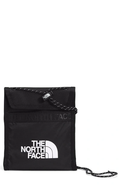 The North Face Bozer Neck Pouch In Tnf Black
