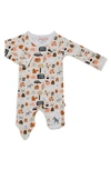 MAGNETIC ME VARIETY SOCIETY ORGANIC COTTON MAGNETIC FOOTIE