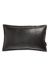 MODISH DECOR PILLOWS MODISH DECOR PILLOWS FAUX LEATHER PILLOW COVER