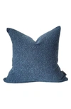 Modish Decor Pillows Boucle Decorative Pillow Cover, 24 X 24 In Harbor